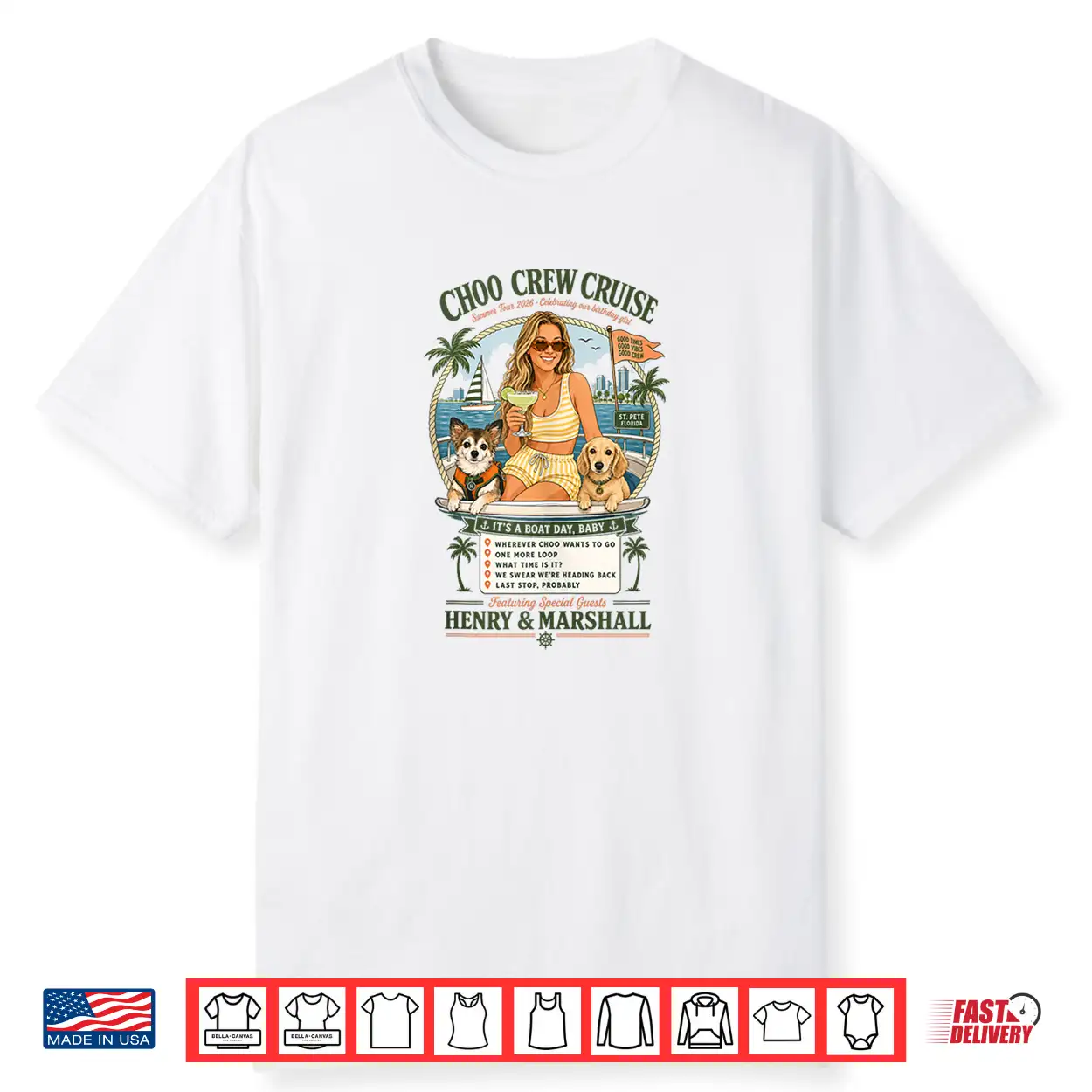 Choos Cruise Crew Shirt Choos Cruise Crew Shirt
