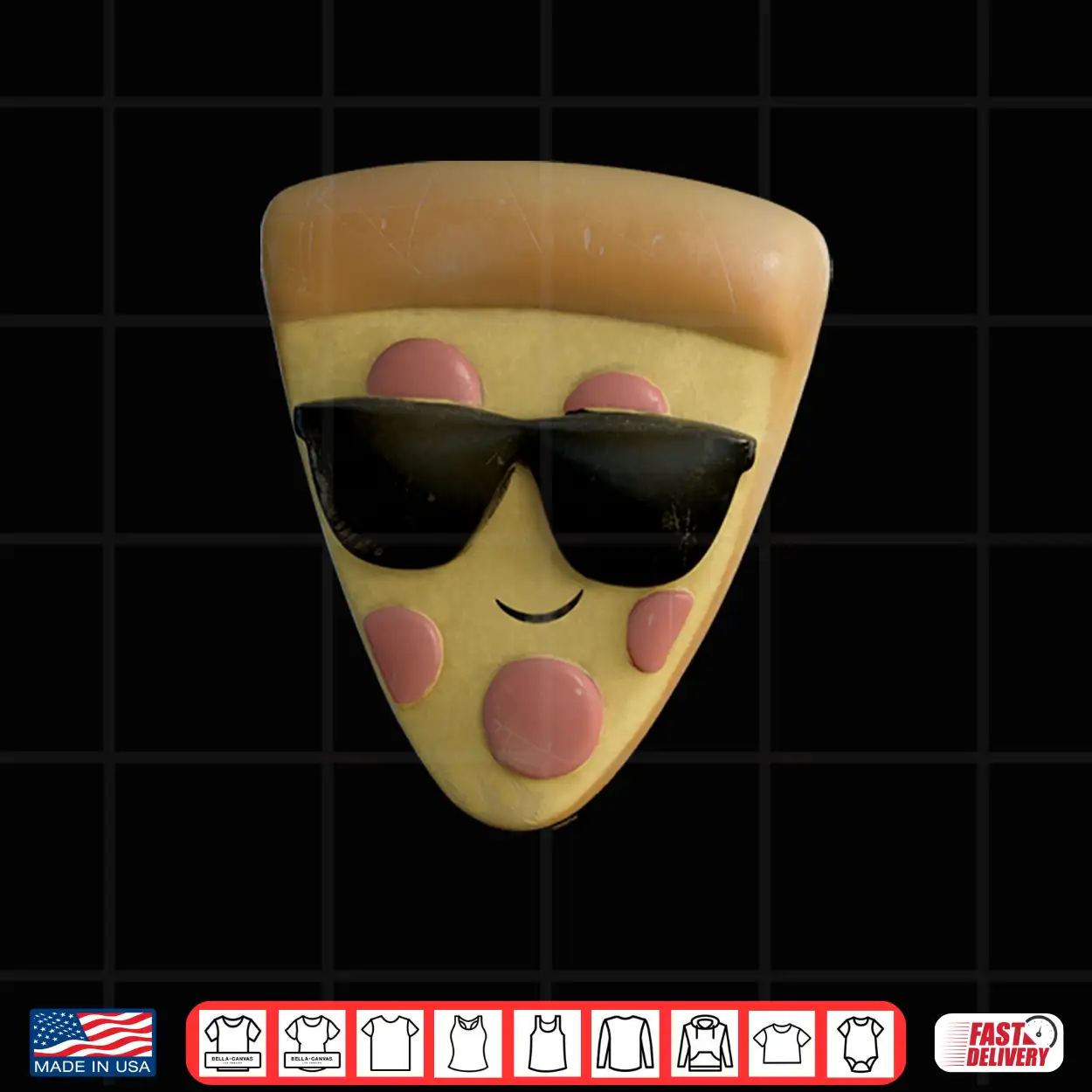 Disney And Pixar’S Toy Story 5 Pizza With Sunglasses Cool Shirt Disney And Pixar’S Toy Story 5 Pizza With Sunglasses Cool Shirt