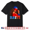 Haitian Princess Haiti Flag Melanin For Black Girls Women Shirt