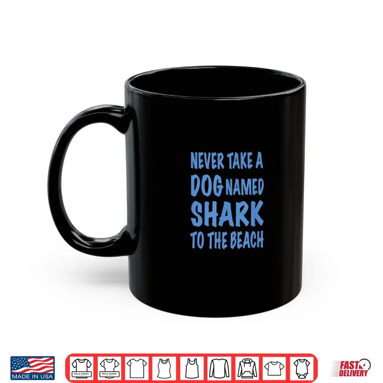Shark Dog Beach Surf Tee Shirt Shark Dog Beach Surf Tee Shirt