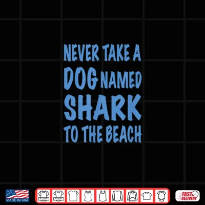 Shark Dog Beach Surf Tee Shirt 4 Design Shark Dog Beach Surf Tee Shirt