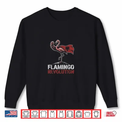 Sweatshirt Flamingo Revolution Premium Tri Blend Shirt