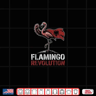 Design Flamingo Revolution Premium Tri Blend Shirt