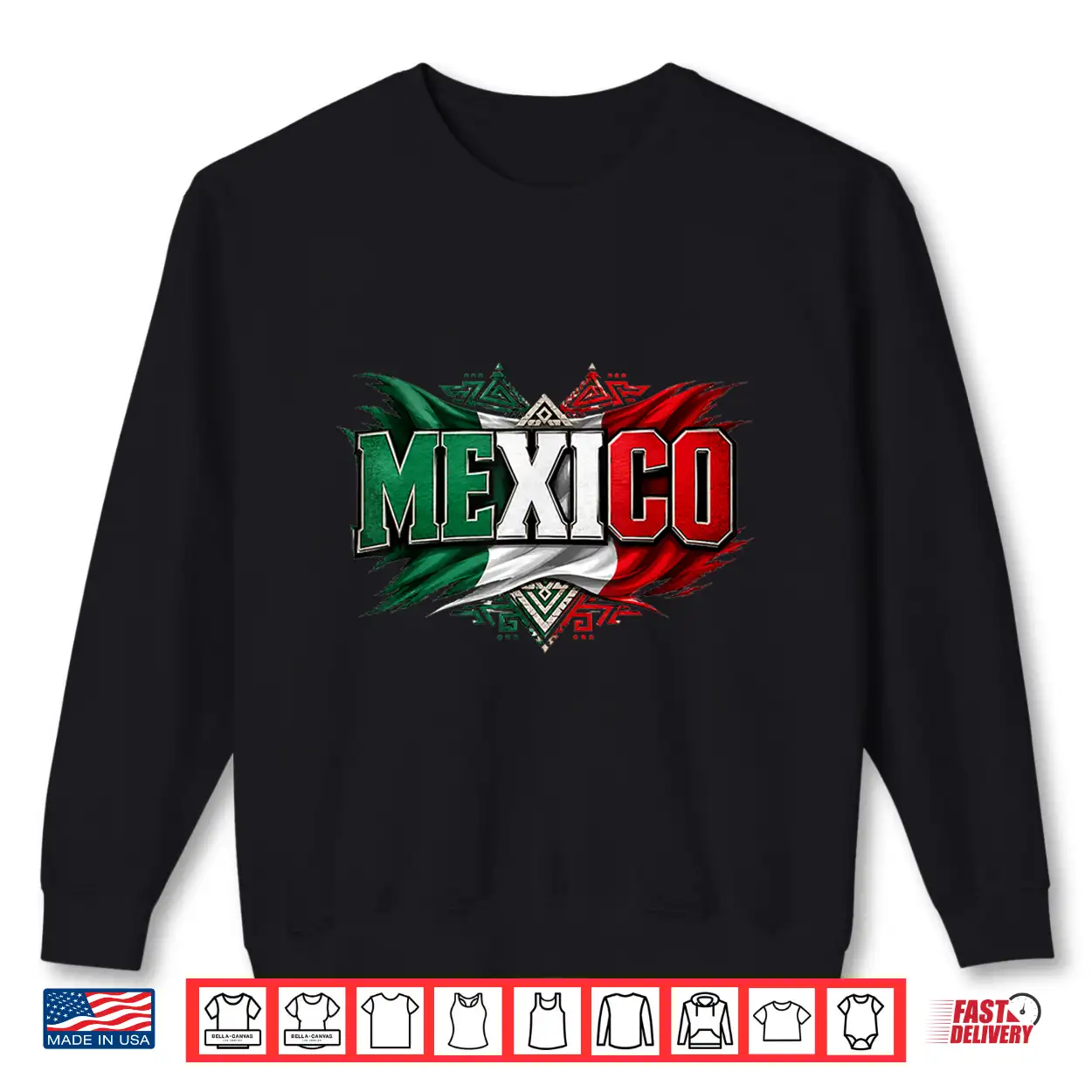 Mexico Flag Graphic Patriotic Mexican Shirt Mexico Flag Graphic Patriotic Mexican Shirt