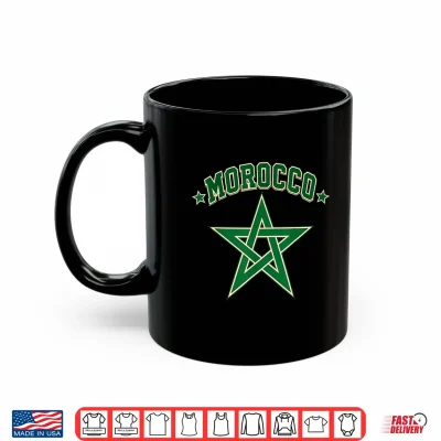 Mug Morocco Flag Patriotic Moroccan Shirt