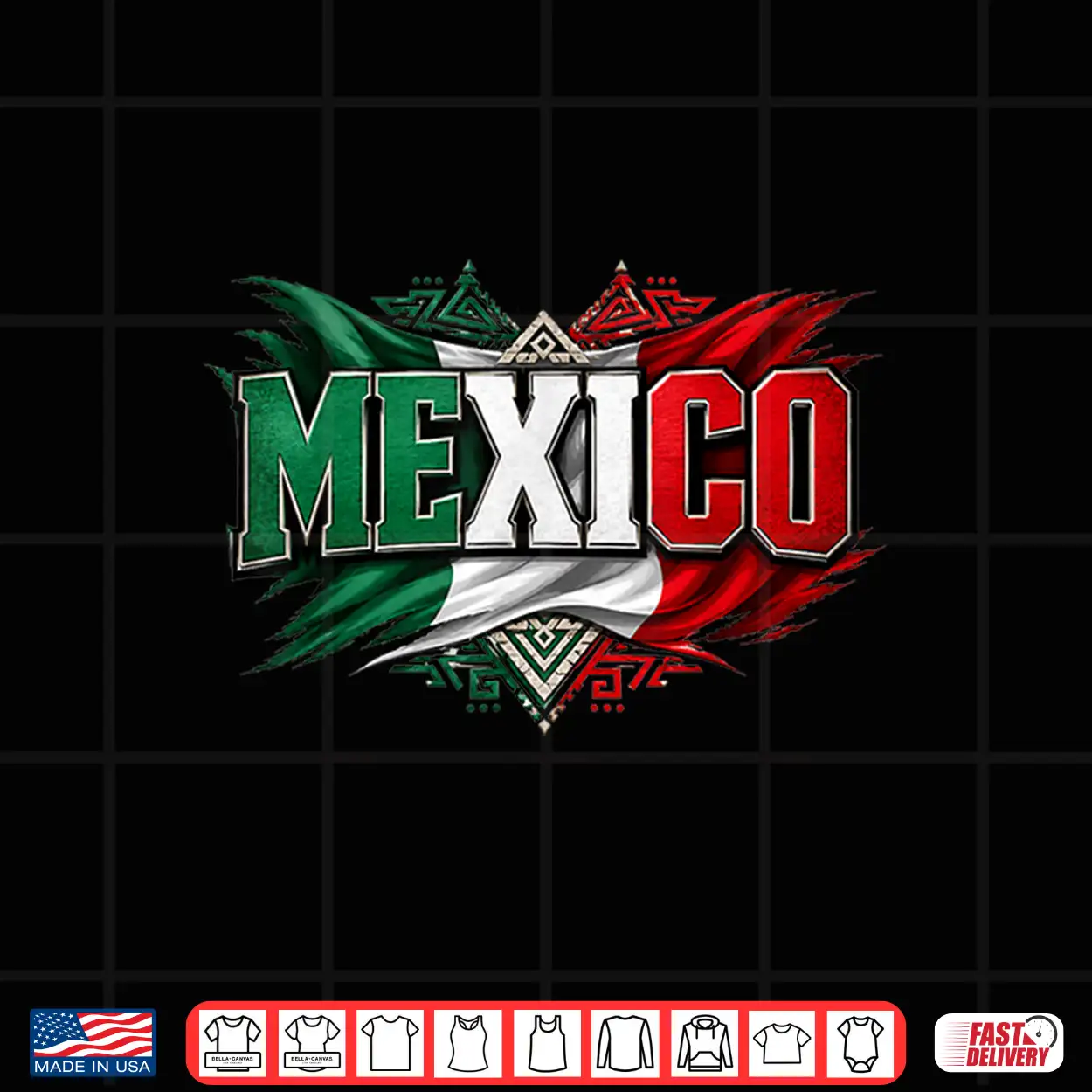 Mexico Flag Graphic Patriotic Mexican Shirt Mexico Flag Graphic Patriotic Mexican Shirt
