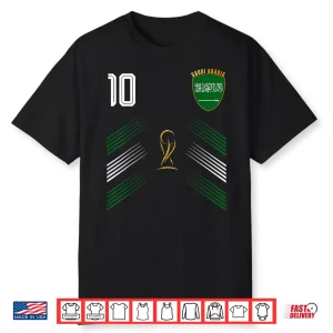 Saudi Arabia Flag Saudi Arabian Pride Lovers Retro Shirt