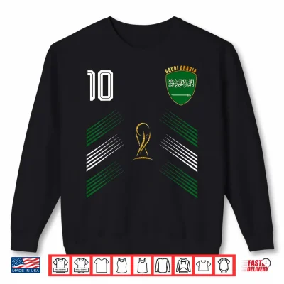 Sweatshirt Saudi Arabia Flag Saudi Arabian Pride Lovers Retro Shirt