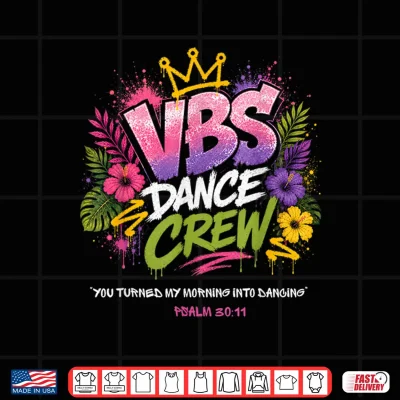Design VBS Dance Crew Shirt