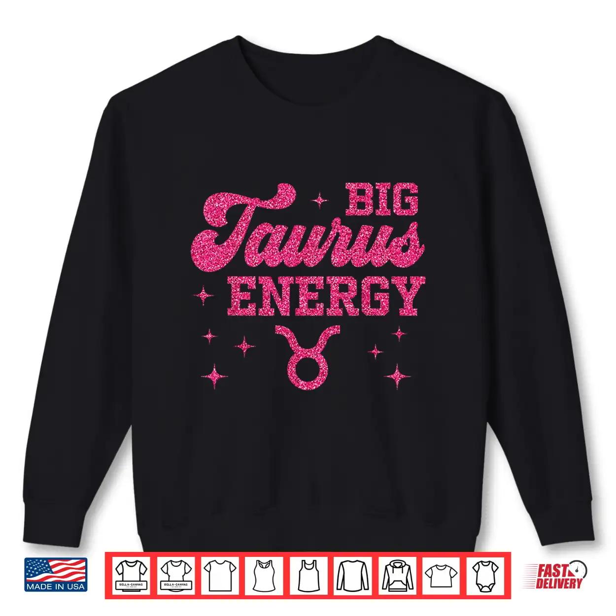 Big Taurus Energy Women Girls Zodiac Sign Birthday Queen Shirt Big Taurus Energy Women Girls Zodiac Sign Birthday Queen Shirt