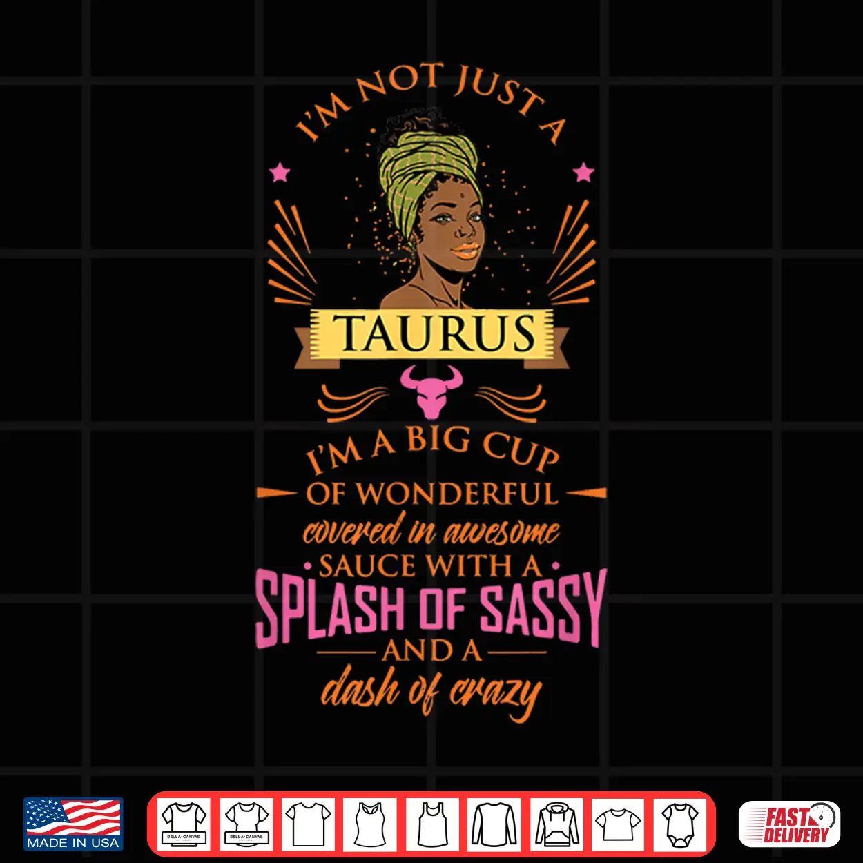 Taurus Black Girl Magic Melanin Sassy Crazy Funny Women Girl Shirt Taurus Black Girl Magic Melanin Sassy Crazy Funny Women Girl Shirt
