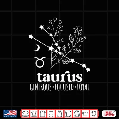 Design Taurus Definition Taurus Zodiac Sign Taurus Birthday Shirt