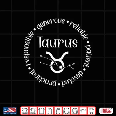 Design Taurus Facts Astrology Zodiac Sign Taurus Shirt