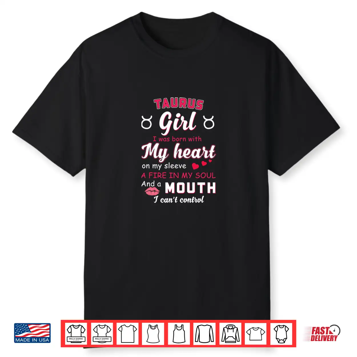 Taurus Girl Funny Quote With Zodiac Sign Birthday Gift Shirt Taurus Girl Funny Quote With Zodiac Sign Birthday Gift Shirt