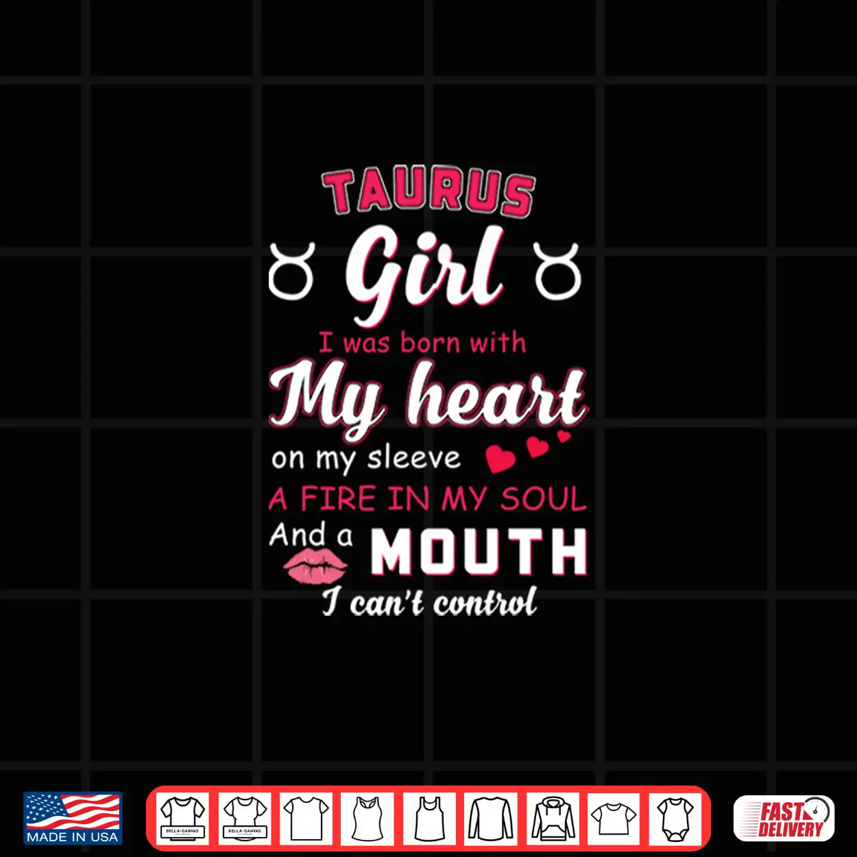 Taurus Girl Funny Quote With Zodiac Sign Birthday Gift Shirt Taurus Girl Funny Quote With Zodiac Sign Birthday Gift Shirt