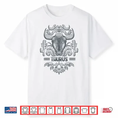 Taurus Vintage Retro Zodiac Shirt