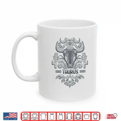Mug Taurus Vintage Retro Zodiac Shirt