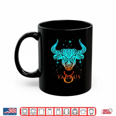 Mug Taurus Zodiac Sign Colorful Taurus Shirt