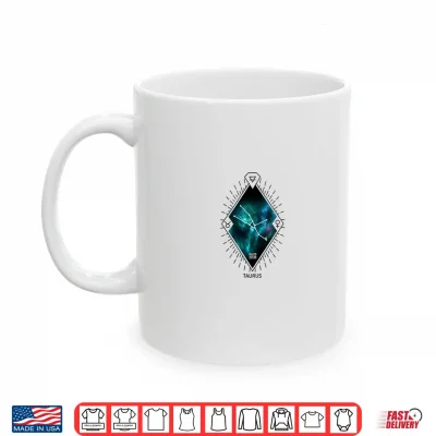 Mug Womens Taurus Constellation Astrological Zodiac Symbol Shirt