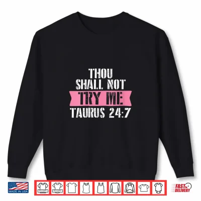 Sweatshirt Womens Taurus Merchandise Season Zodiac Sign Astrographic Birthday Shirt