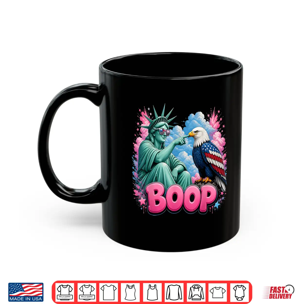 Boop Vintage Statue Of Liberty And Eagle Funny Patriotic Shirt Boop Vintage Statue Of Liberty And Eagle Funny Patriotic Shirt