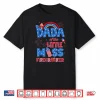 Dada Of The Little Miss Firecracker Birthday 4Th Of July Shirt