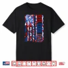 Patriotic Fisherman Reel Cool Dad Camo Usa Flag Shirt