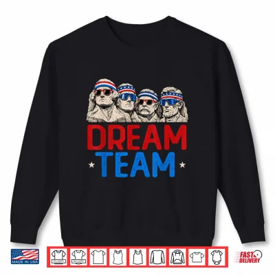 Team Patriotic Presidents Mount American Usa 4Th Of July Shirt 2 Sweatshirt Team Patriotic Presidents Mount American USA 4th of July Shirt