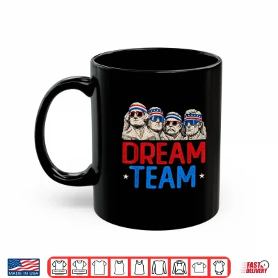 Team Patriotic Presidents Mount American Usa 4Th Of July Shirt 3 Mug Team Patriotic Presidents Mount American USA 4th of July Shirt