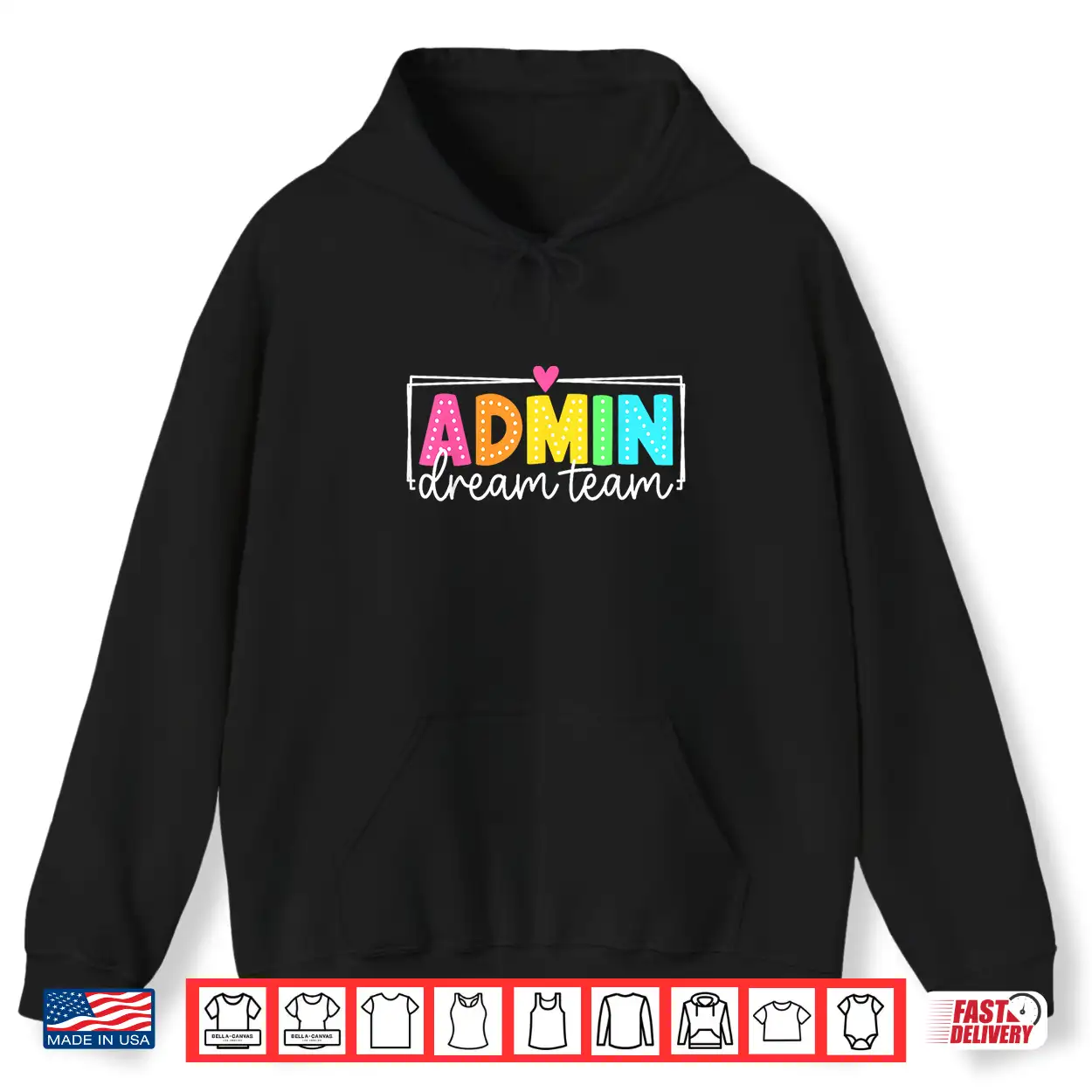 Admin Dream Team Back To School Teachers Students Shirt Admin Dream Team Back To School Teachers Students Shirt