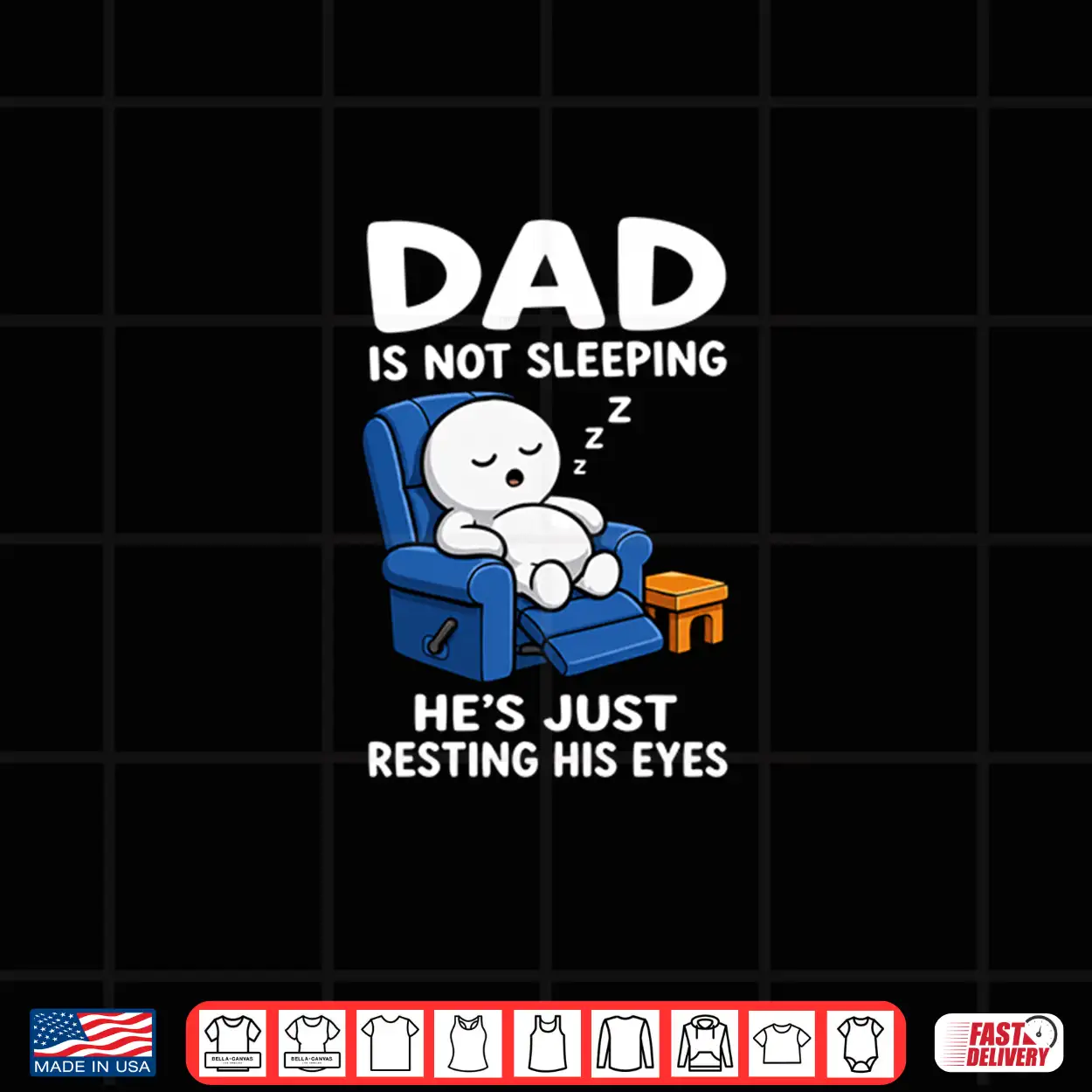 Dad Is Not Sleeping He Is Just Resting His Eyes Funny Dads Shirt Dad Is Not Sleeping He Is Just Resting His Eyes Funny Dads Shirt