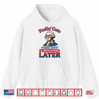 Hoodie Retro 4th July Shirt
