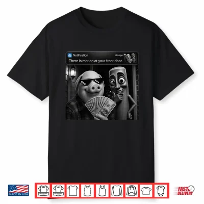 Tung Tung Tung Sahur John Pork Meme Brainrot For Kids Shirt