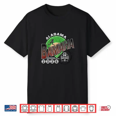 Alabama Crimson Tide College World Series 2026 Cws Bamaha Shirt