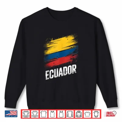 Sweatshirt Ecuador Kids Boys Girls Mens Ecuadorian Ecuador Shirt