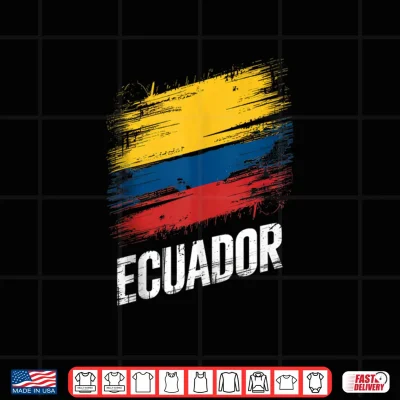 Design Ecuador Kids Boys Girls Mens Ecuadorian Ecuador Shirt