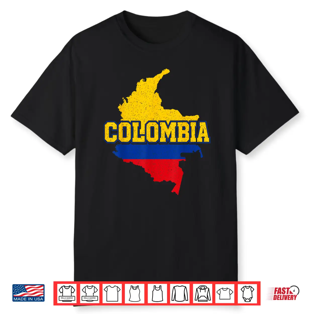 Proud Family Patriotic Of Country Columbia Flag Men Women Shirt Proud Family Patriotic Of Country Columbia Flag Men Women Shirt
