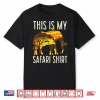 This Is My Safari Shirt Elephant Wildlife Men Women Kids Shirt