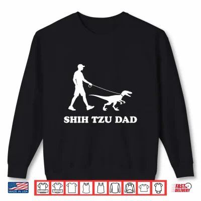 Sweatshirt Shih Tzu Dad Performance Shirt