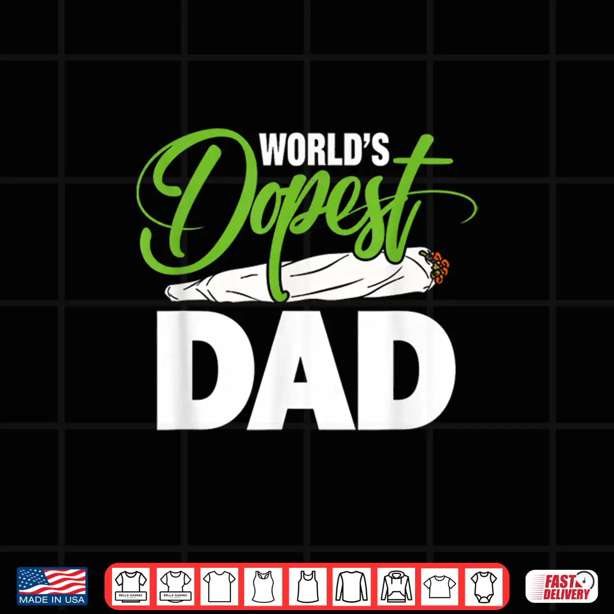 Worlds Dopest Dad Funny Father Quote Shirt Worlds Dopest Dad Funny Father Quote Shirt