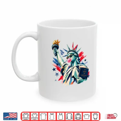 Mug 250 Years America Statue of Liberty 4th of July USA Vintage Shirt