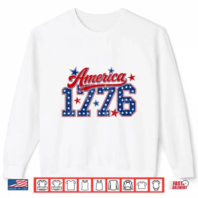 America 1776 Womens 250 Anniversary Usa Patriotic 250 Years Shirt 2 Sweatshirt America 1776 Womens 250 Anniversary USA Patriotic 250 Years Shirt