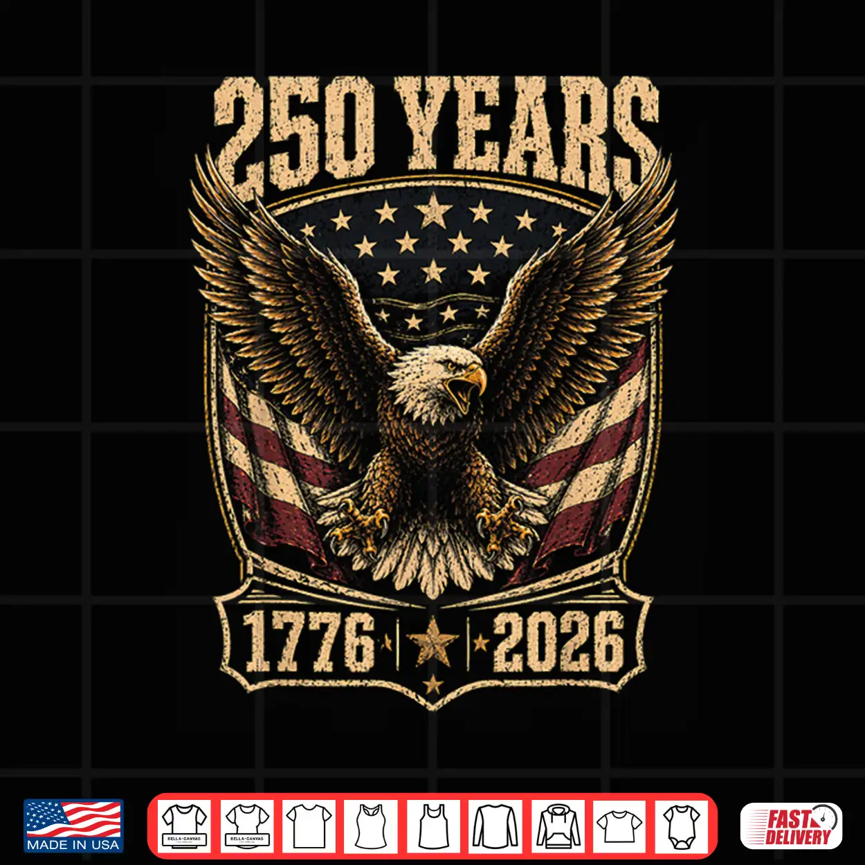 250Th Anniversary Usa 2026 American Flag Patriotic Eagle Shirt 250Th Anniversary Usa 2026 American Flag Patriotic Eagle Shirt