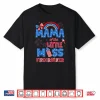 Mama Of The Little Miss Firecracker Birthday 4Th Of July Shirt