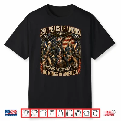 4Th Of July America No Kings Abe Lincoln Shirt