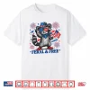 4Th Of July Raccoon Feral And Free Patriotic Women Men Kids Shirt