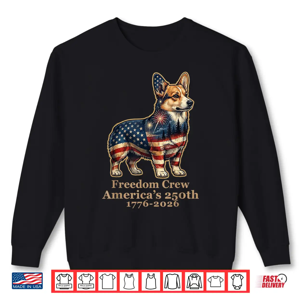 Corgi Dog America’S 250Th Anniversary 1776 2026 Shirt Corgi Dog America’S 250Th Anniversary 1776 2026 Shirt