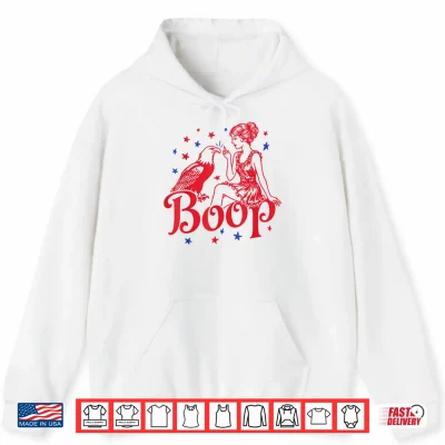 Funny Eagle Boop Retro Patriotic America Girl 4Th Of July Shirt 1 Hoodie Funny Eagle Boop Retro Patriotic America Girl 4th of July Shirt