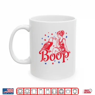 Funny Eagle Boop Retro Patriotic America Girl 4Th Of July Shirt 3 Mug Funny Eagle Boop Retro Patriotic America Girl 4th of July Shirt