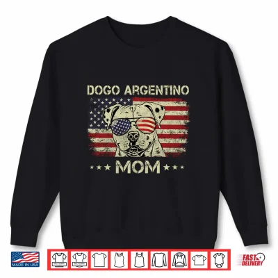 Mens Dogo Argentino Mom Dog Lovers American Flag 4Th Of July Performance Shirt 2 Sweatshirt Mens Dogo Argentino Mom Dog Lovers American Flag 4th of July Performance Shirt